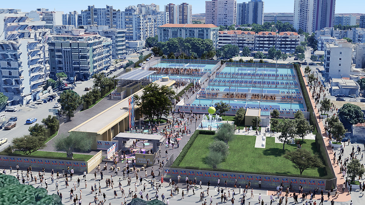 render Centro tennis Taranto