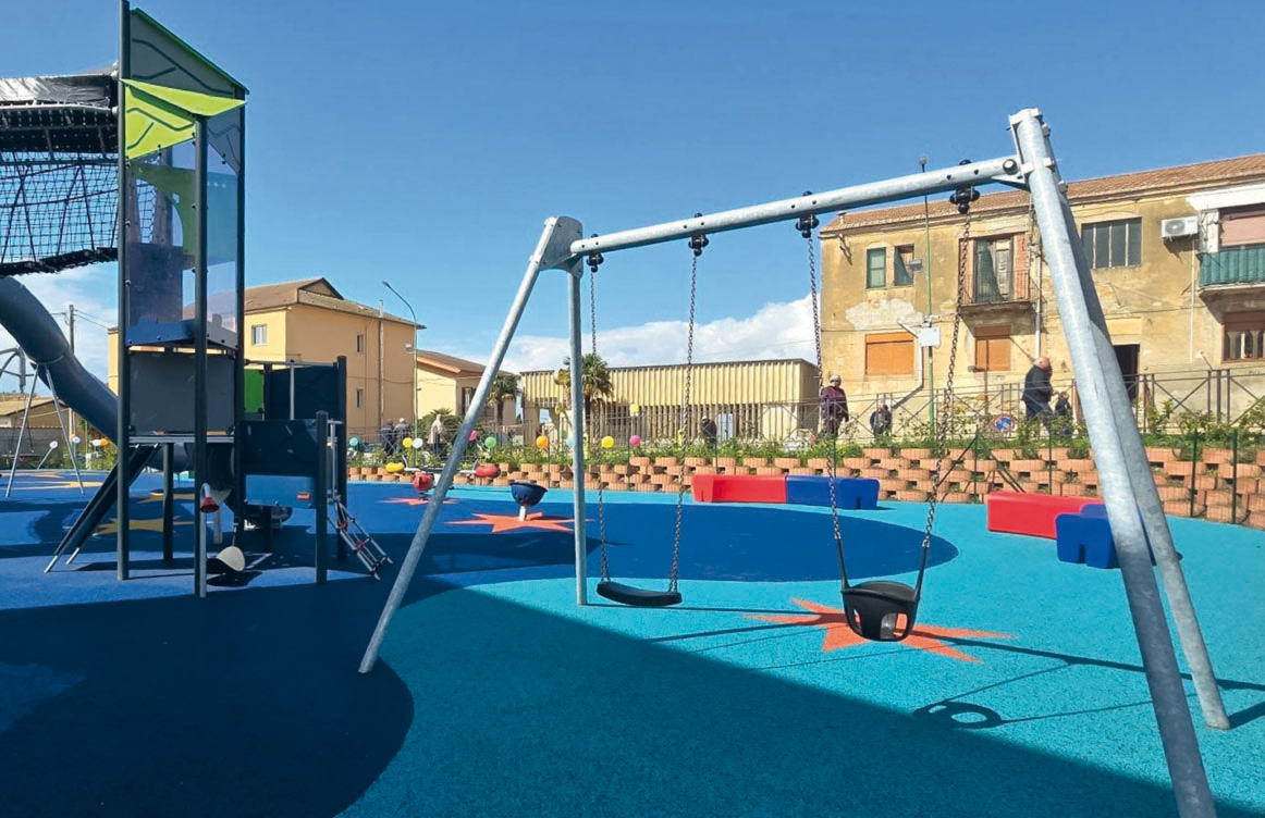parco giochi a Cianciana (Ag)