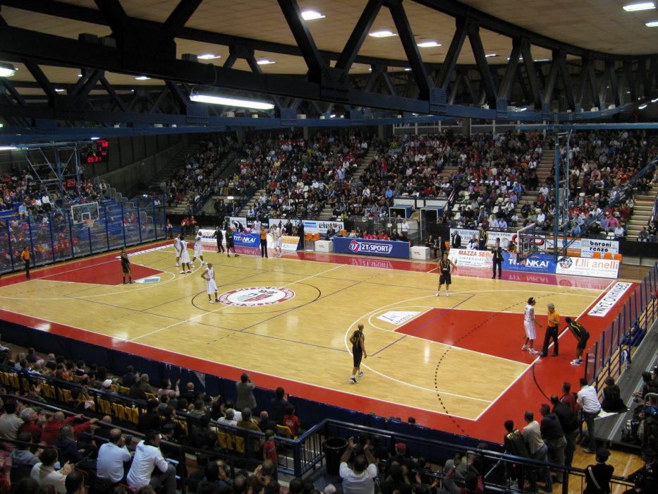 Rimini impianti sportivi: palasport Flaminio