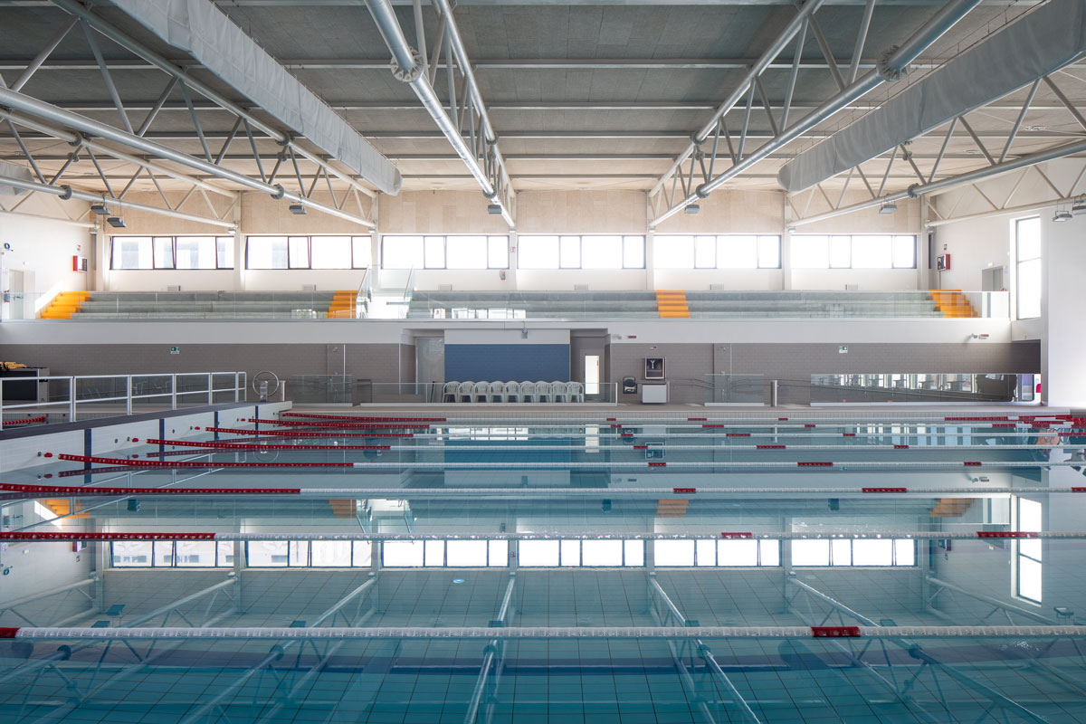 Nuova piscina di Voltri a Genova