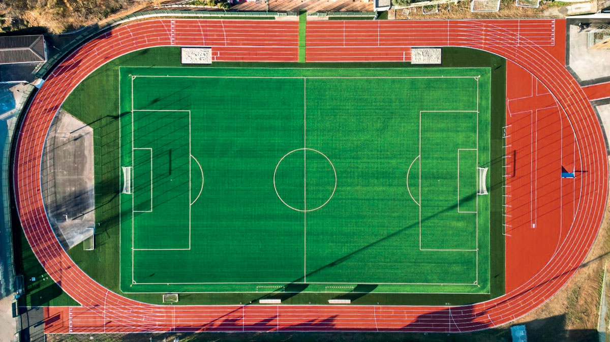 New athletics track in Avio (Tn)