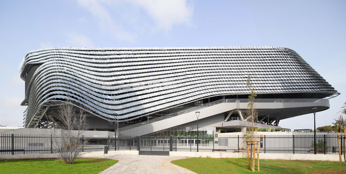 Roig Arena Valencia, Spain. Design by ERRE - HOK