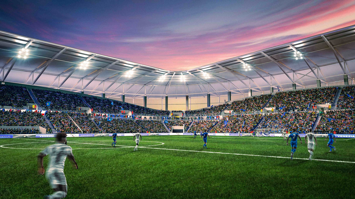 Stadio di Venezia - render by Populous