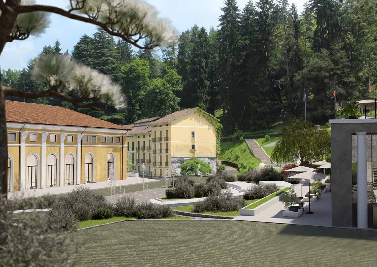 Render di progetto - Recoaro Terme
