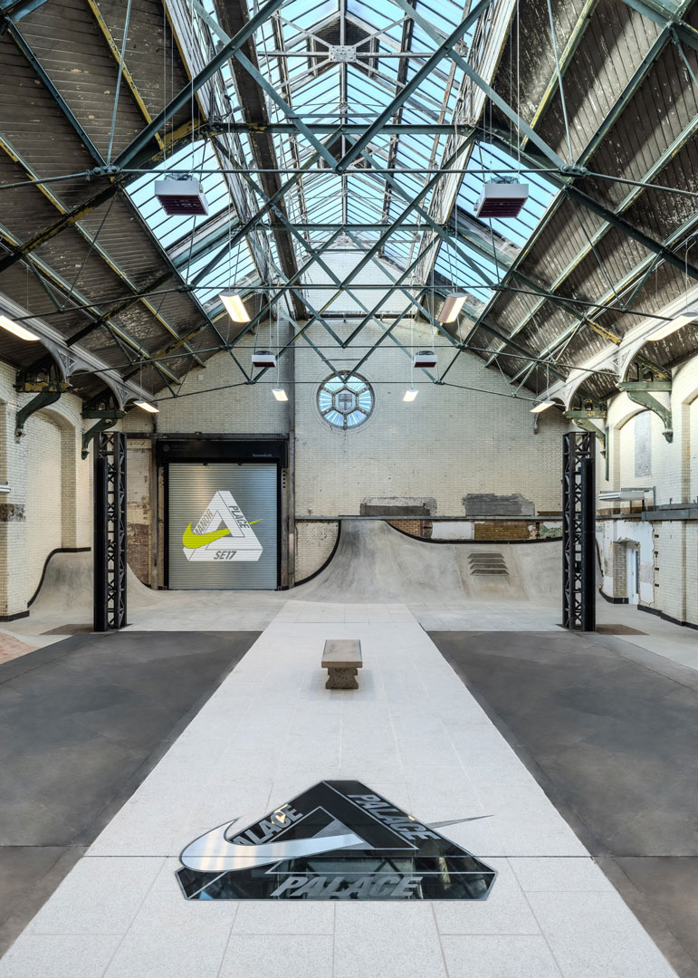 Skatepark a Manor Place, Londra - Nike+Palace