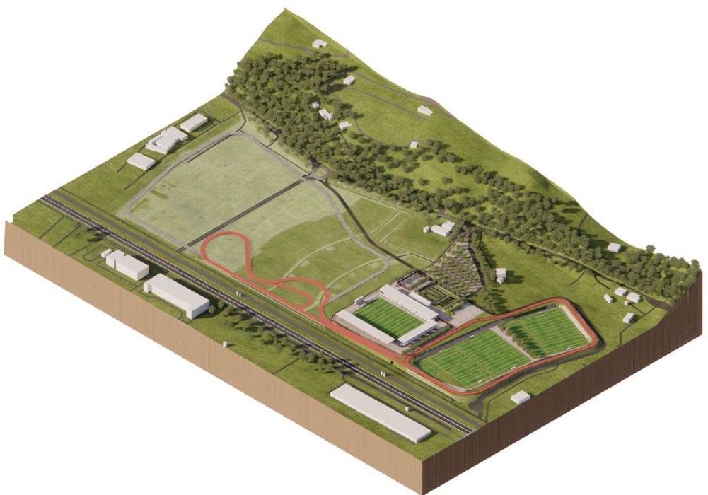 Stadio di Trento - render ©Populous