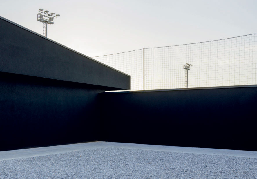 Changing room building Castiglione delle Stiviere- Mn