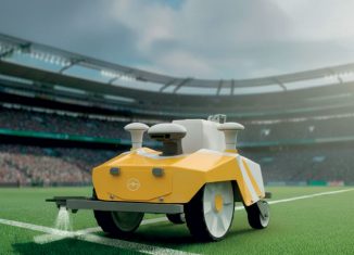 La manutenzione dei campi sportivi con Hexagone Sport Robotics