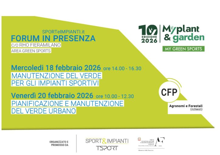 Convegni di Sport & Impianti presso Myplant & Garden