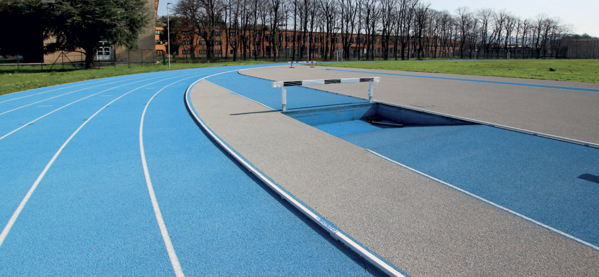 Pista di atletica a Cividale del Friuli (Ud)