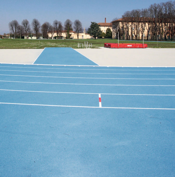 Pista di atletica a Cividale del Friuli (Ud)