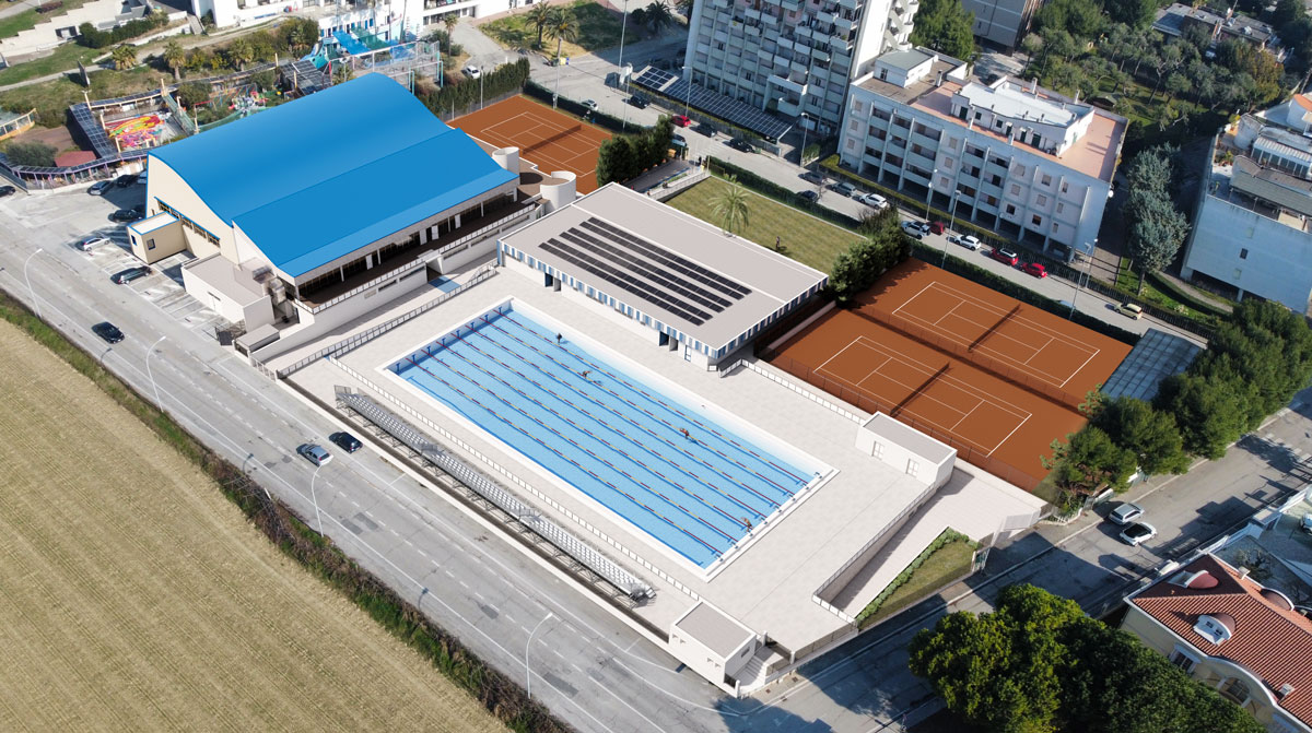 Progetto - piscina di San Benedetto del Tronto (Ap)