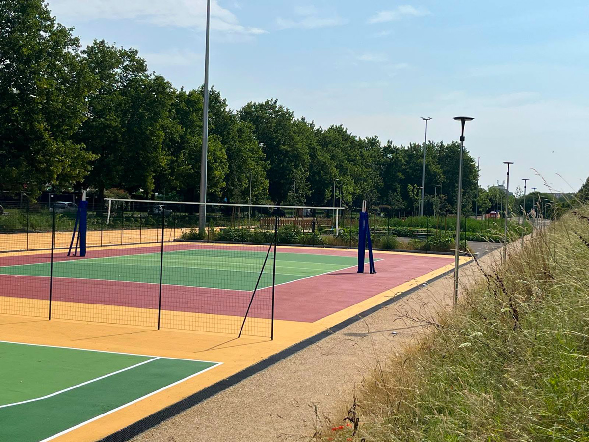 Area Multisport in via Turoldo, Cinisello Balsamo (Mi)
