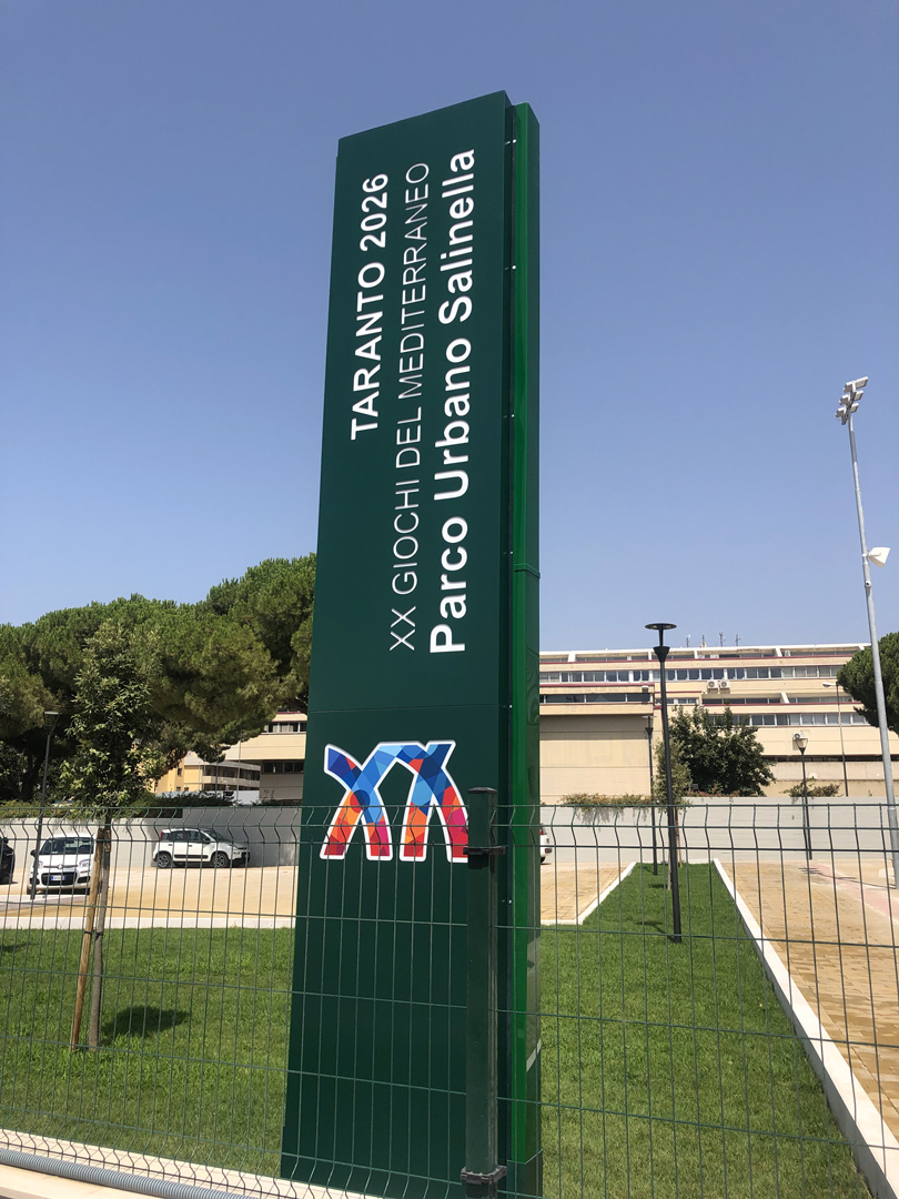 Parco Urbano Salinella - Taranto - Giochi del Mediterraneo