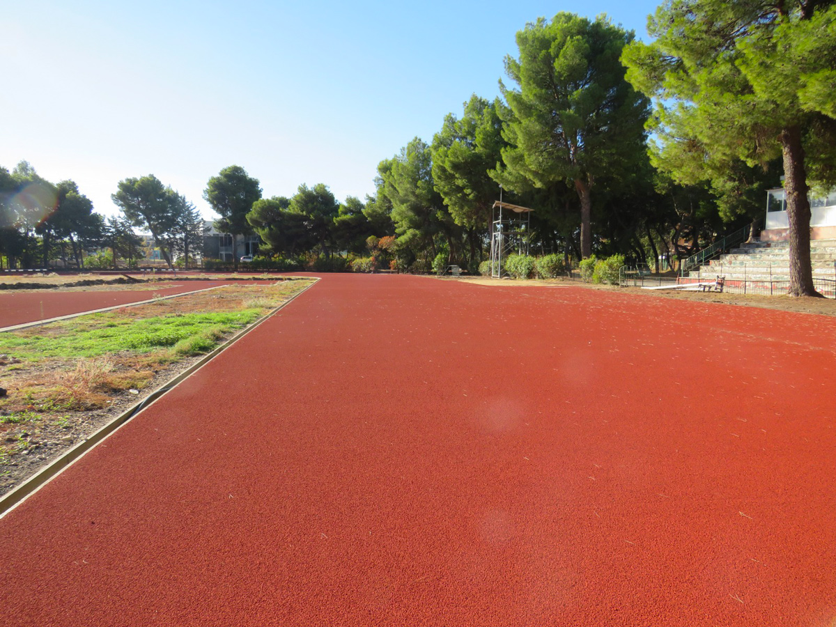 Campo Scuola Coni di Foggia: la pista outdoor