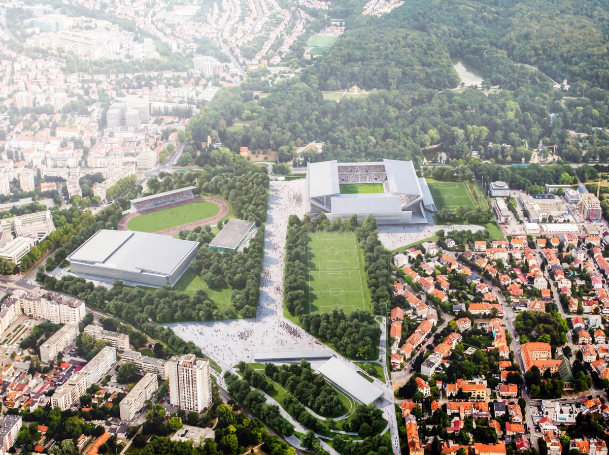 Progetto vincitore Stadio di Zagabria