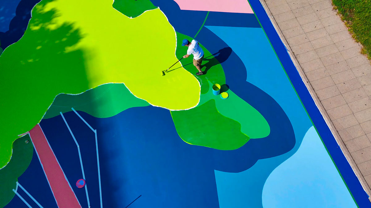 Nuovo playground a Milano nel parco Murat