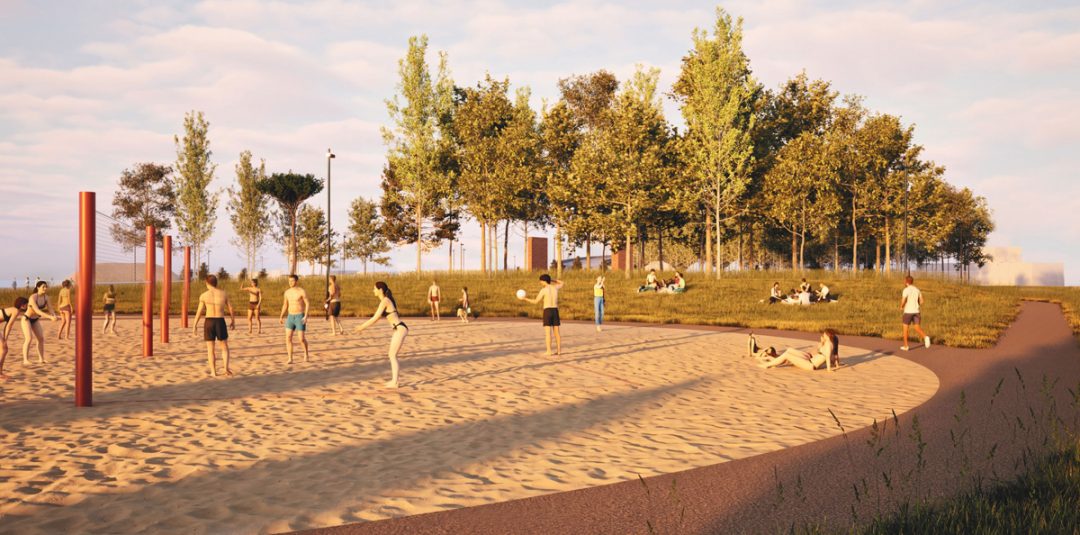 Parco del Mare a Fano - render