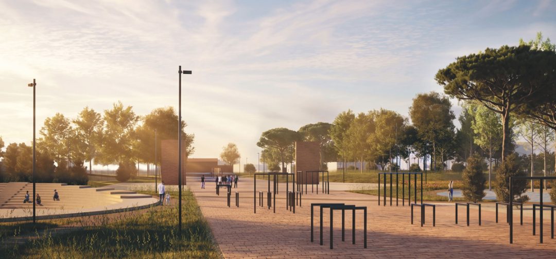 Parco del Mare a Fano - render